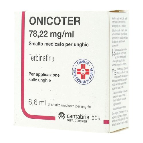 ONICOTER*SMALTO MED 1FL 6,6ML ONICOTER*SMALTO MED 1FL 6,6ML