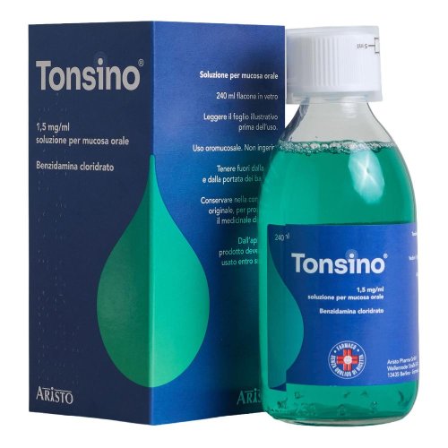TONSINO COLLUT 1,5MG/ML 240ML COL TONSINO COLLUT 1,5MG/ML 240ML COL