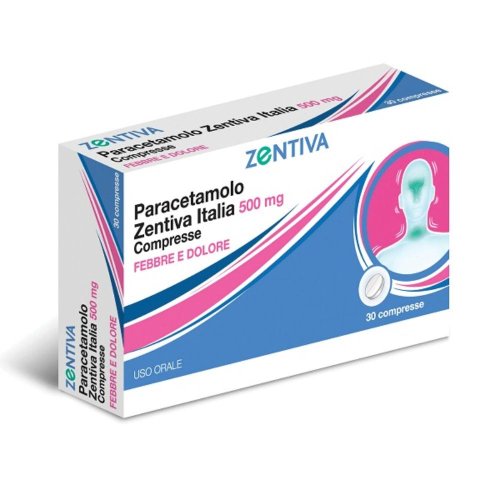 PARACETAMOLO ZEN 30CPR 500MG
