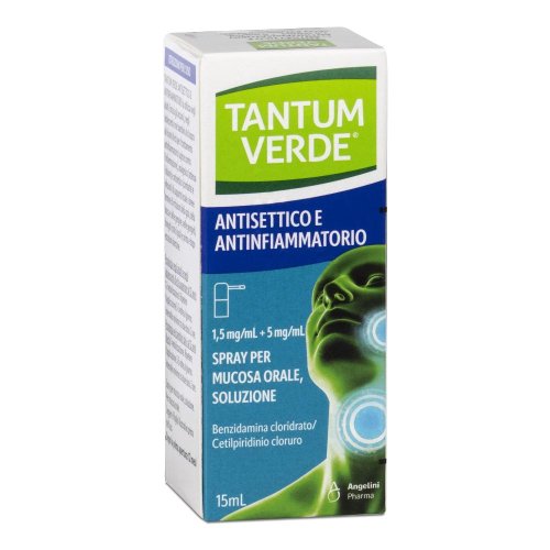 TANTUM VERDE ANTISETTICO 15ML TANTUM VERDE ANTISETTICO 15ML