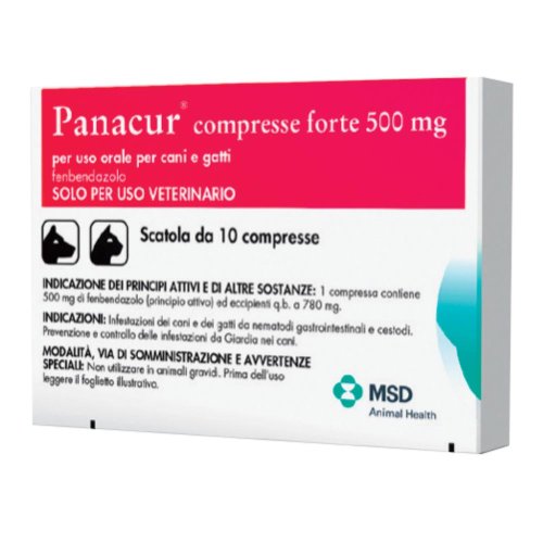 PANACUR FORTE 500MG 10CPR