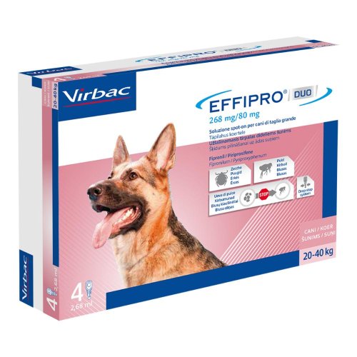 EFFIPRO DUO CANE 268 MG 20-40