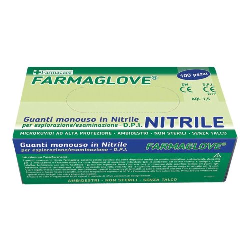 GUANTI NITR FARMAC S/POLV PICCOL 100 PZ