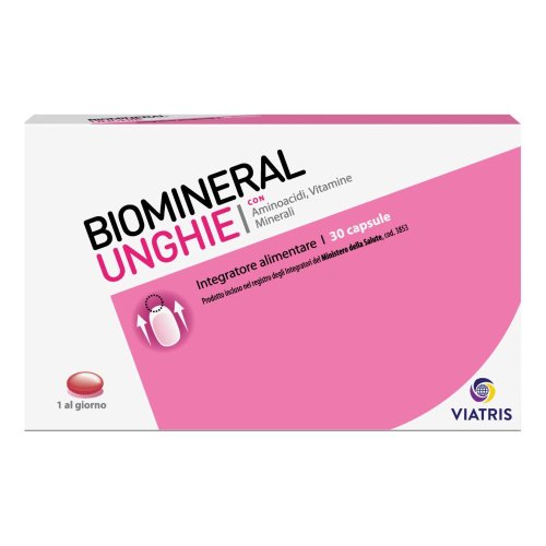 BIOMINERAL UNGHIE INTEGRATORE 30CPS