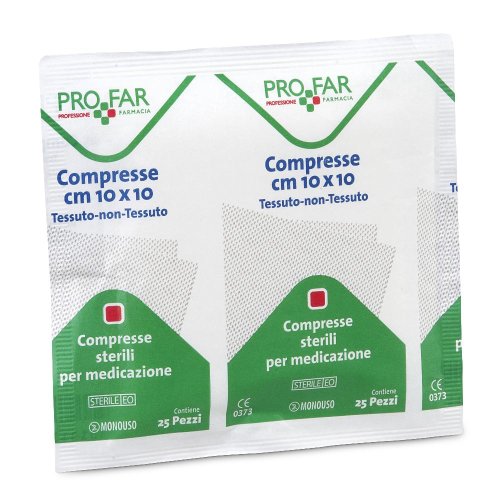 PROFAR COMPRESSE TNT 10X10CM 25PZ