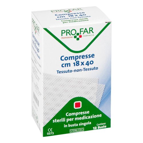 PROFAR COMPRESSE TNT 18X40CM 12PZ