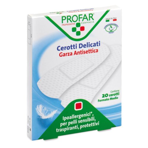 PROFAR CEROTTI TNT DELICATI MEDI 7X2CM 20PZ