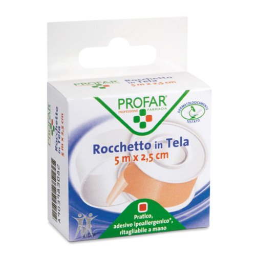 PROFAR ROCCHETTO IN TELA COMFORT 2,5CMX5M