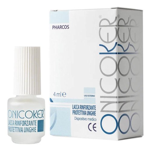 ONICOKER LACCA RINFOR UNGH 4ML - Serve a rinforzare e idratare le unghie fragili, fragili o ingiallite, aiutandole a recuperare la loro naturale salute e bellezza ONICOKER LACCA RINFOR UNGH 4ML - Serve a rinforzare e idratare le unghie fragili, fragili o ingiallite, aiutandole a recuperare la loro naturale salute e bellezza