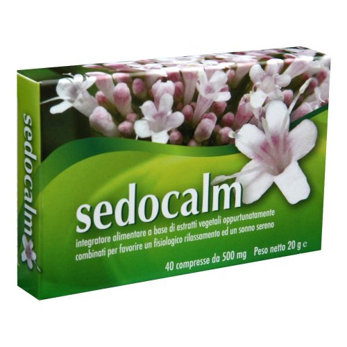 SEDOCALM 40CPR 500MG