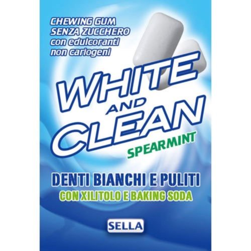 WHITE AND CLEAN CHEWING GU
