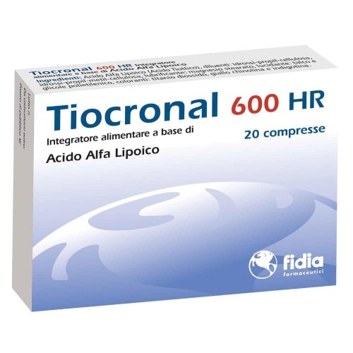 TIOCRONAL 600 HR 20CPR