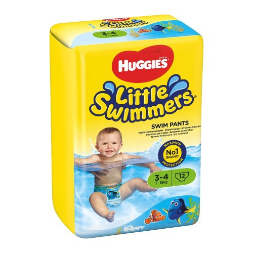 HUGGIES LITTLE SWIMMERS 12PZ