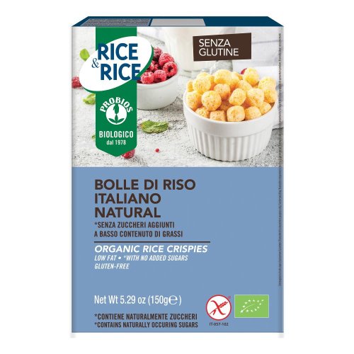 R&R BOLLE RISO NATURALE 150G