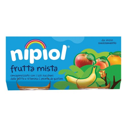 NIPIOL OMO FRUTTA MISTA 2X80G