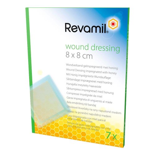 REVAMIL GARZA STER.MIELE 8X8 7PZ