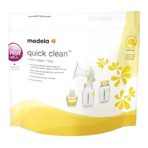 MEDELA QUICK CLEAN SAC ST 80040  SAC STE