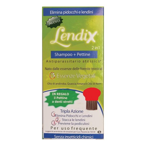 LENDIX KIT SHAMPO+PETTINE ANTIPID