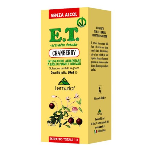 CRANBERRY ET 30ML ** LEMURIA