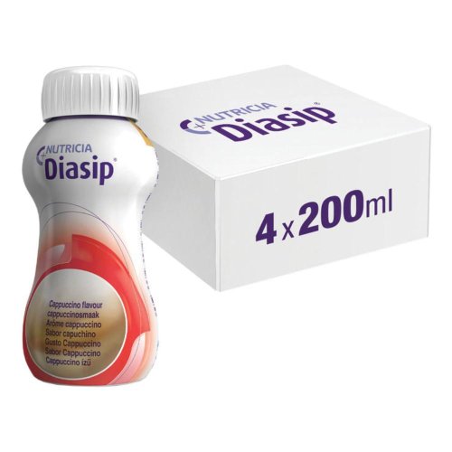 DIASIP CAPPUCCINO 4X200ML DIASIP CAPPUCCINO 4X200ML