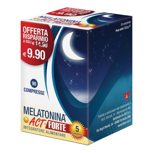 MELATONINA ACT+FT 5 COMP 90CPR