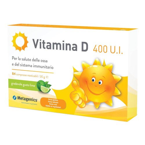 VITAMINA D 400 UI 84CPR