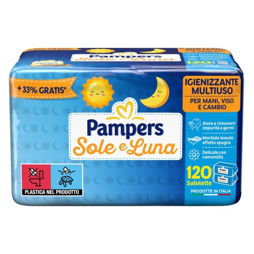 WIPES SOLE&LUNA EFF SPUG 90+30