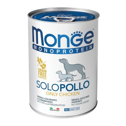 MONGE MONOPROT 100% POLLO 400G