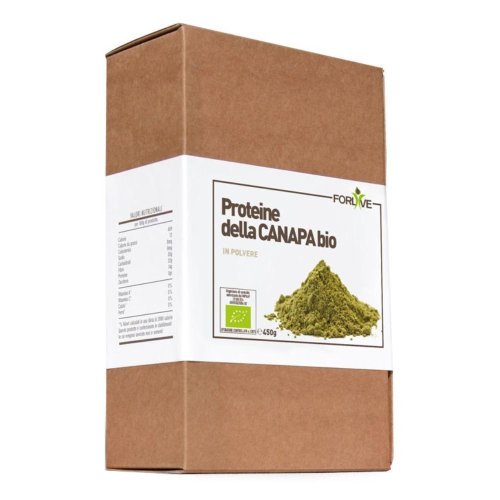 PROTEINE DELLA CANAPA BIO 450G PROTEINE DELLA CANAPA BIO 450G
