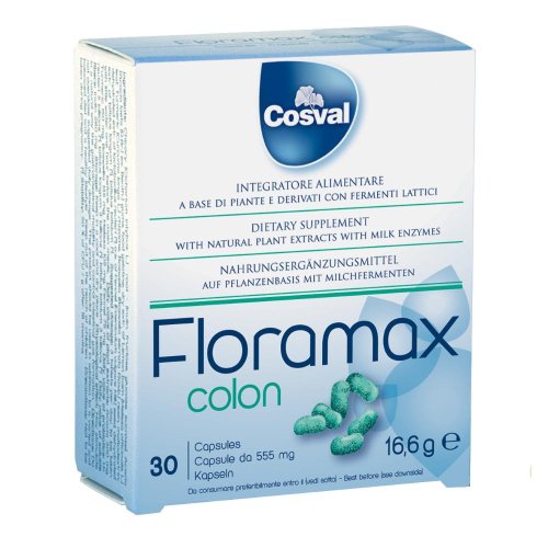 FLORAMAX COLON 30CPS 555MG