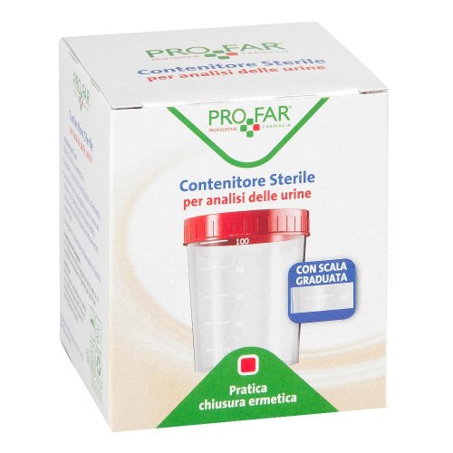 CONT.URINE 120ML C/TAP VI.PROFAR