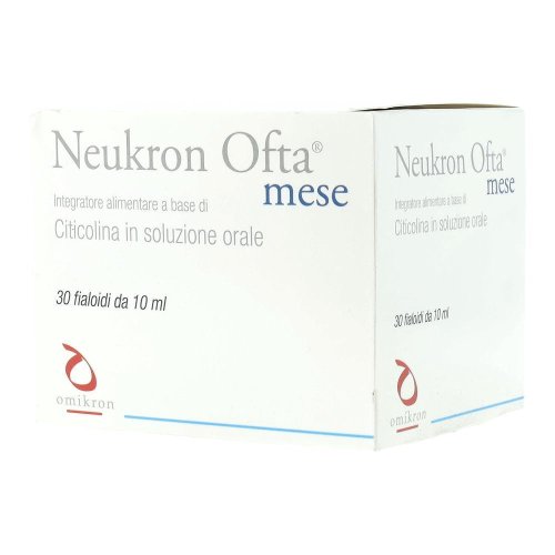NEUKRON OFTA MESE 30FL 10ML - Integratore per la protezione del metabolismo e della struttura del nervo ottico di pazienti con glaucomatosi