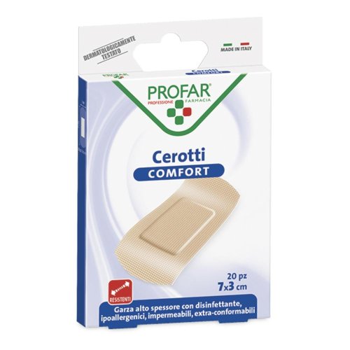 COMFORT CEROTTI GRANDI 7X3CM 20PZ