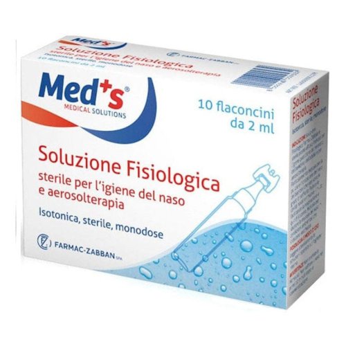 SODIO CLORURO MEDS 10FL 2ML