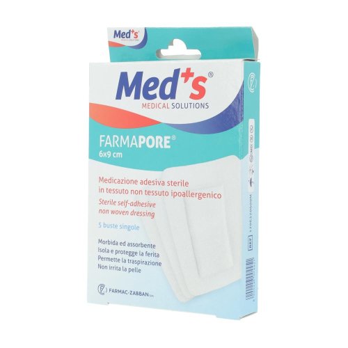 MEDS PORE ADES 6MX9CM 5PZ