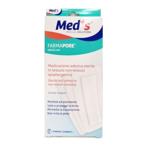 MEDS PORE MEDIC 10X23CM 3PZ MEDS PORE MEDIC 10X23CM 3PZ
