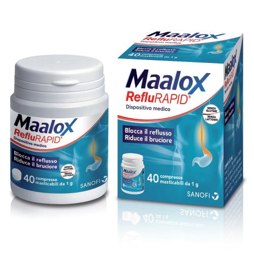 MAALOX REFLURAPID COMPRESSE