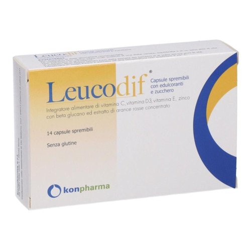 LEUCODIF INTEGRAT 14CPS SPREM - Integratore alimentare che serve a supportare e rafforzare il sistema immunitario