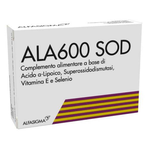 ALA600 SOD COMPLEMENTO ALIM 20CPR 1020MG