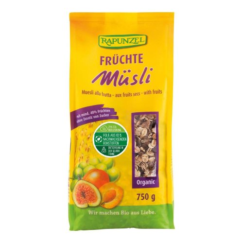 RAPUNZEL MUESLI FRUTTA750G