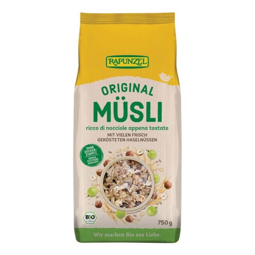 RAPUNZEL ORIGINAL MUESLI 750G