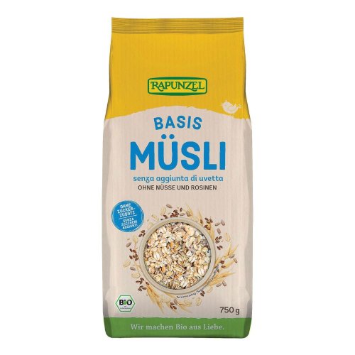 RAPUNZEL MUESLI BASIC 750G