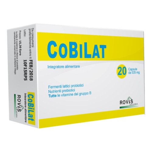<COBILAT ROVIS            535MG   20 CPS