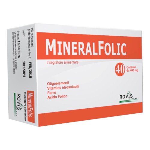 <MINERALFOLIC ROVIS       405MG   40 CPS