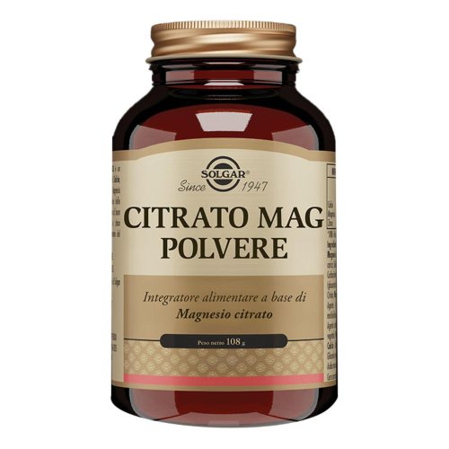 <CITRATO MAG SOLGAR(1565) 108GR      POL <CITRATO MAG SOLGAR(1565) 108GR      POL