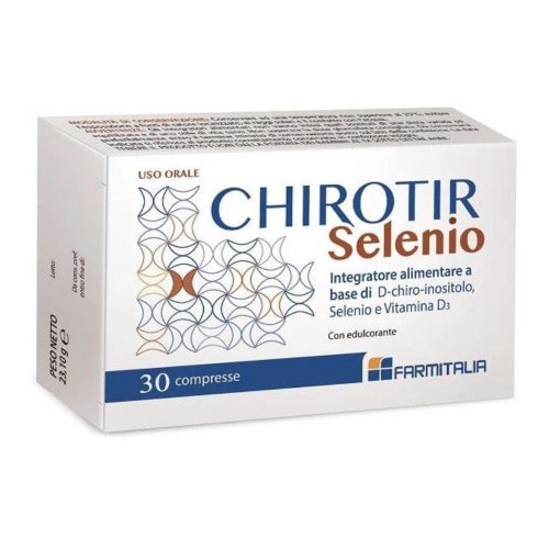CHIROTIR SELENIO 30CPR