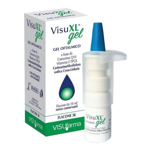 Visuxl Gel 10 Ml - Gel per contrastare la secchezza oculare, gli effetti dei traumi da corpo estraneo e le alterazioni della superficie oculare dopo intervento chirurgico