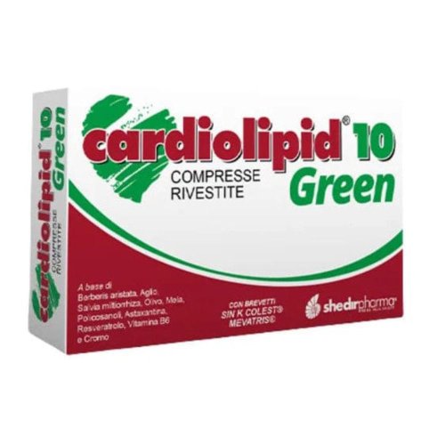 CARDIOLIPID 10 GREEN 30CPR