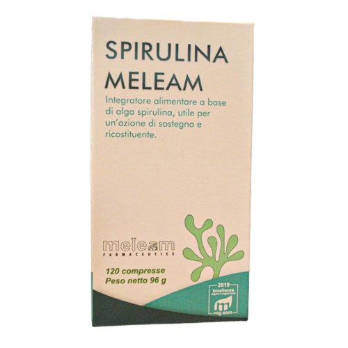 SPIRULINA MELEAM 120CPR