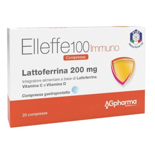 ELLEFFE 100 IMMUNO 20CPR AG PH - Integratore che contribuisce alla normale funzione del sistema immunitario ELLEFFE 100 IMMUNO 20CPR AG PH - Integratore che contribuisce alla normale funzione del sistema immunitario